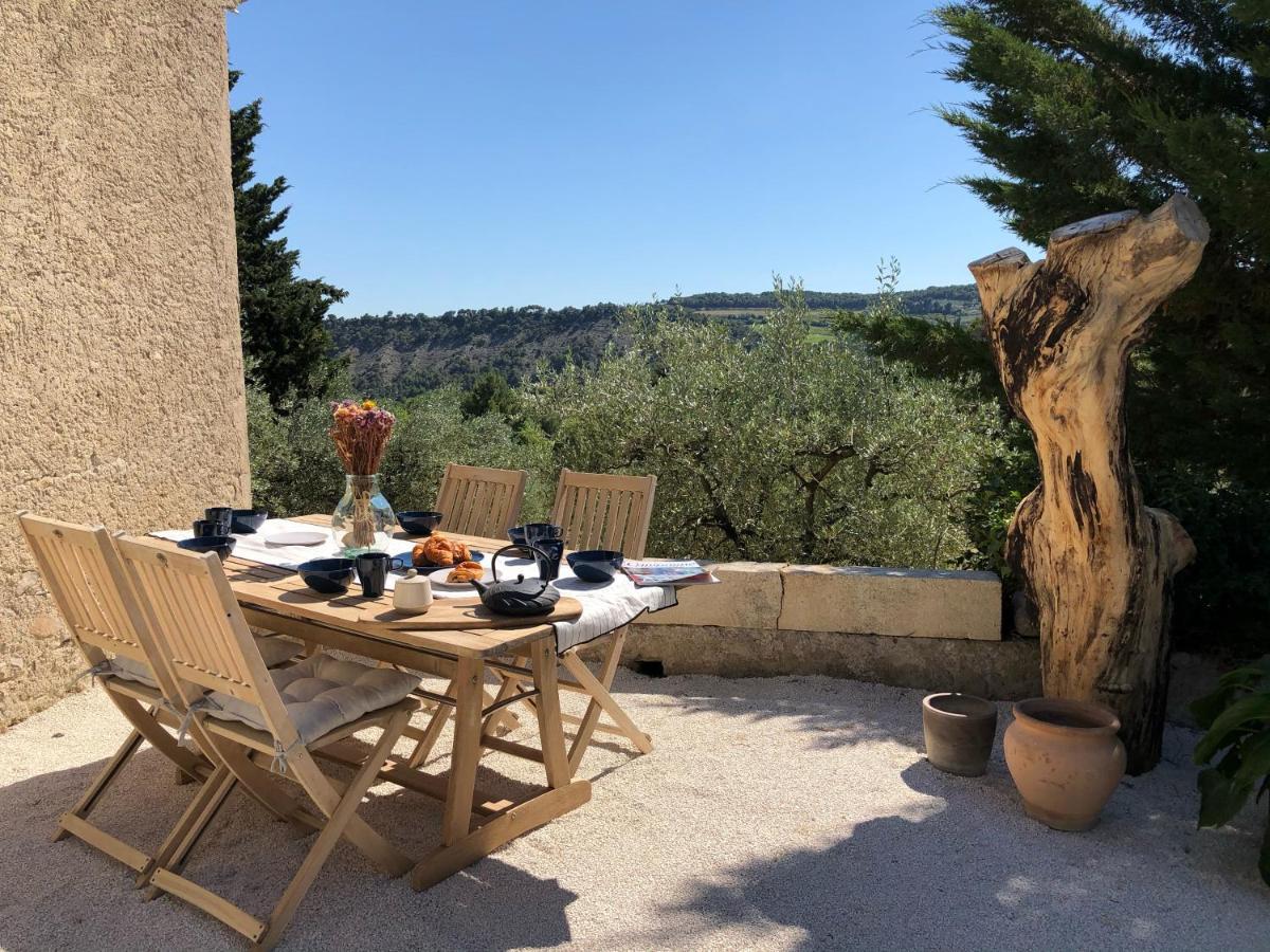 Mas provençal La Serallère au coeur des oliviers Venterol  Extérieur photo