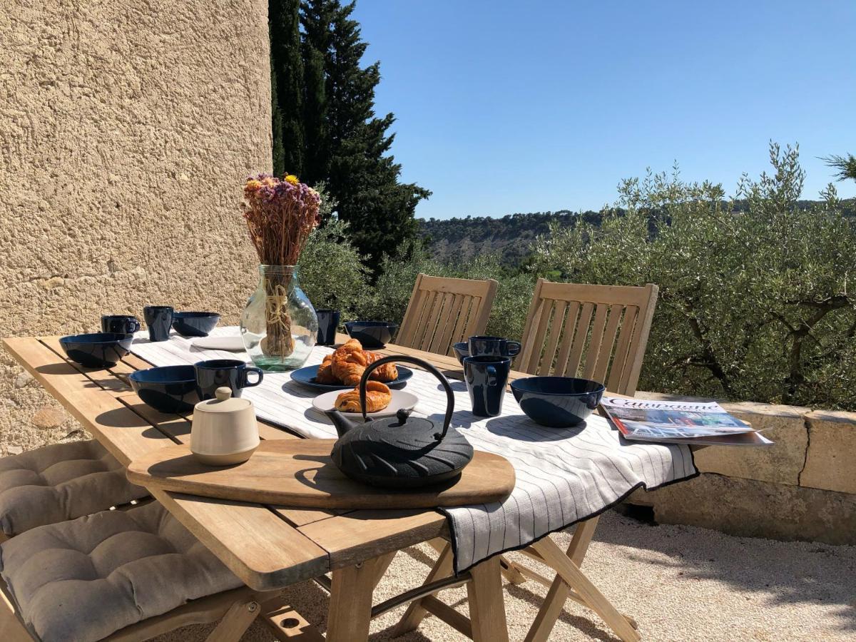 Mas provençal La Serallère au coeur des oliviers Venterol  Extérieur photo
